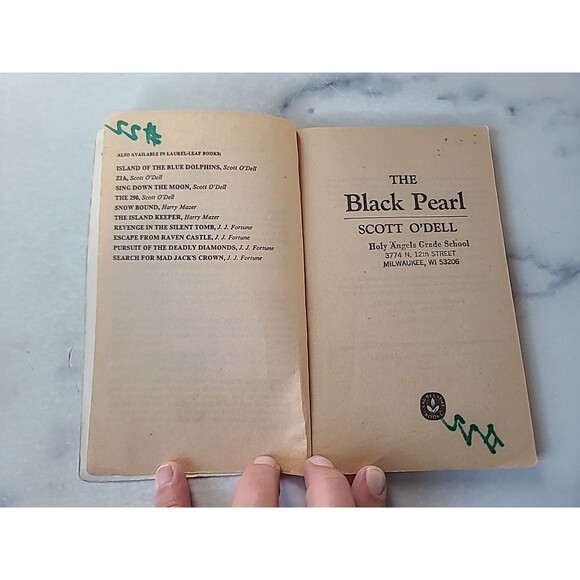 The Black Pearl By Scott O'Dell Paperback - Picture 3 of 10